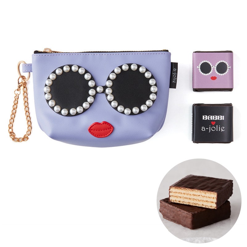 ［BABBI（バビ）］BABBI（バビ）×a-jolie スペシャルギフト　パープル　2/1（日）より順次お届け