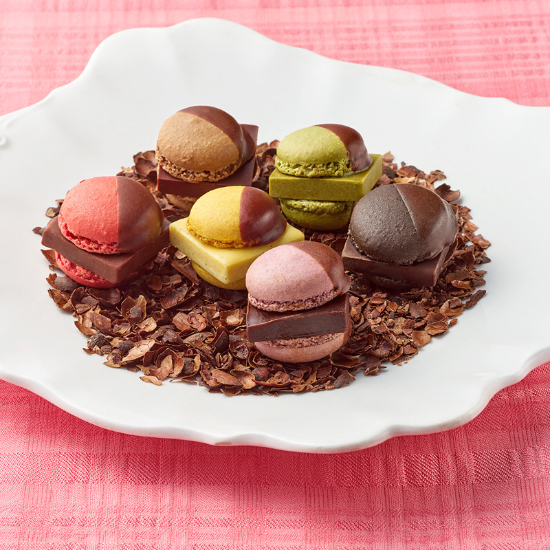 ［ソイルチョコレート＆マメイルナマチョコレートマカロン］MAMEIL チョコ&ピスタチオ&コーヒー&ブラッドオレンジ&クレームブリュレ&アールグレイプルーン　2/1（日）より順次お届け