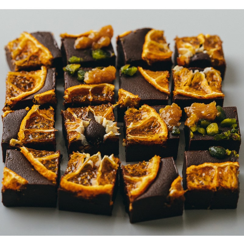 ［CocoChouChou（ココシュシュ）］ヴィーガン生チョコレート （マンダリン&オレンジ）　2/1（日）より順次お届け