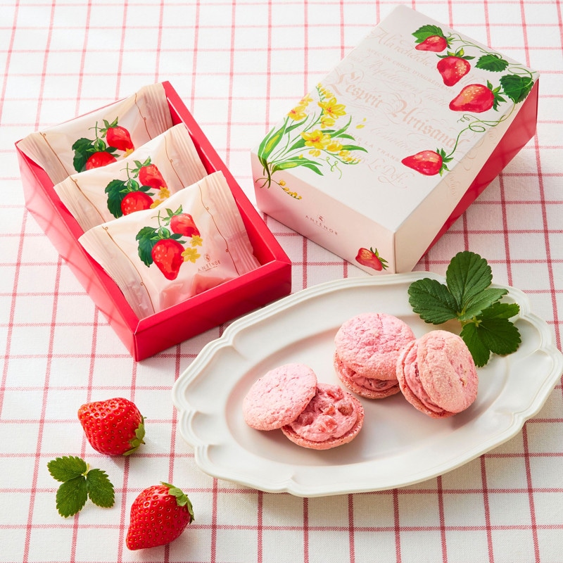 【母の日】［アンテノール］苺のクリームサンド＜お届け日：5/8（金）～10（日）＞