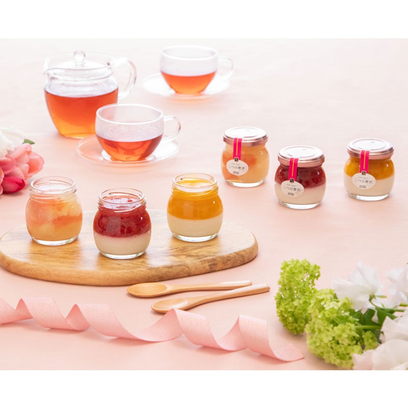 【母の日】［セゾンファクトリー］デザートゼリー6個詰合せ＜お届け日：5/8（金）～10（日）＞