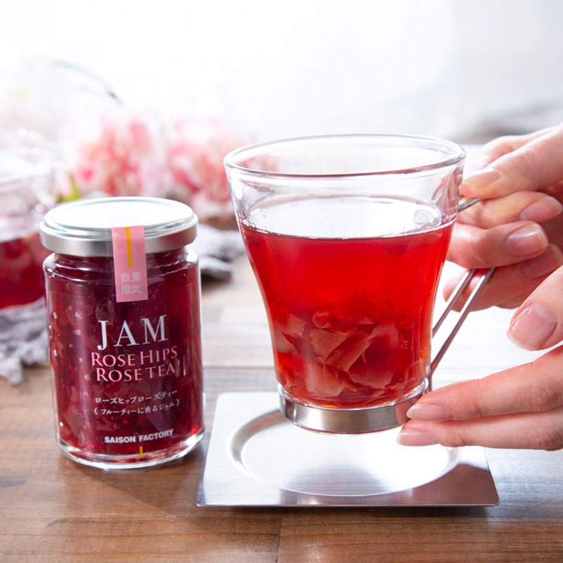 【母の日】［セゾンファクトリー］ローズヒップローズティージャム＜お届け日：5/8（金）～10（日）＞