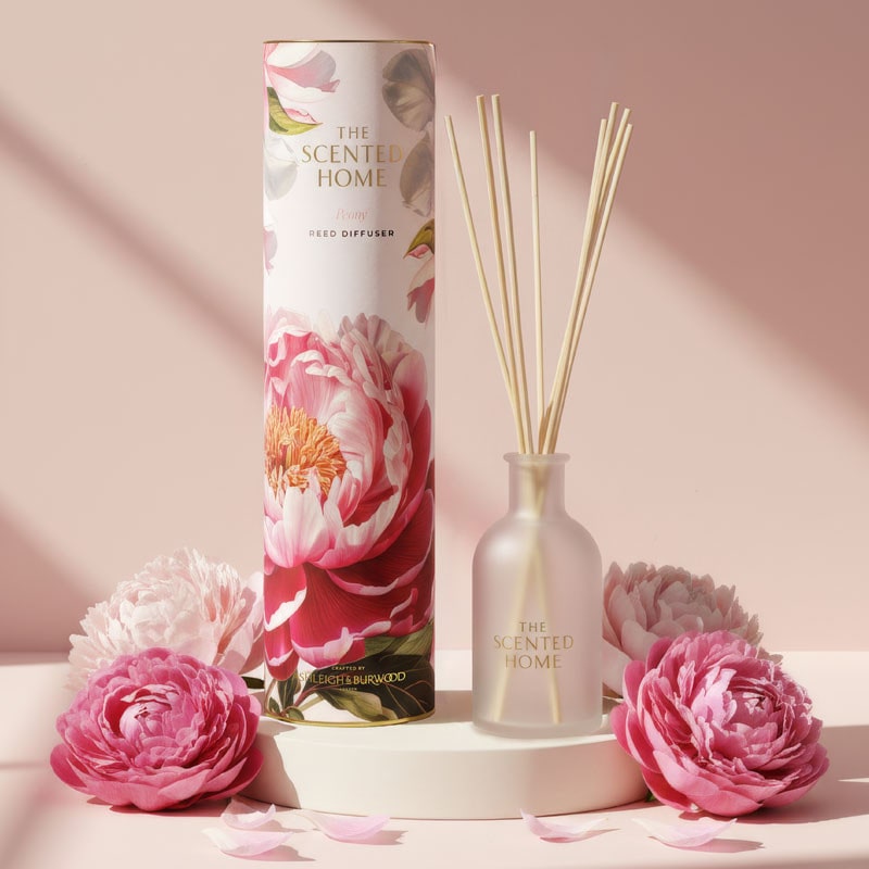 【母の日】［カリス成城］アシュレイ＆バーウッド リードディフューザー ピオニー＜ご注文より7日～10日ほどでお届け＞