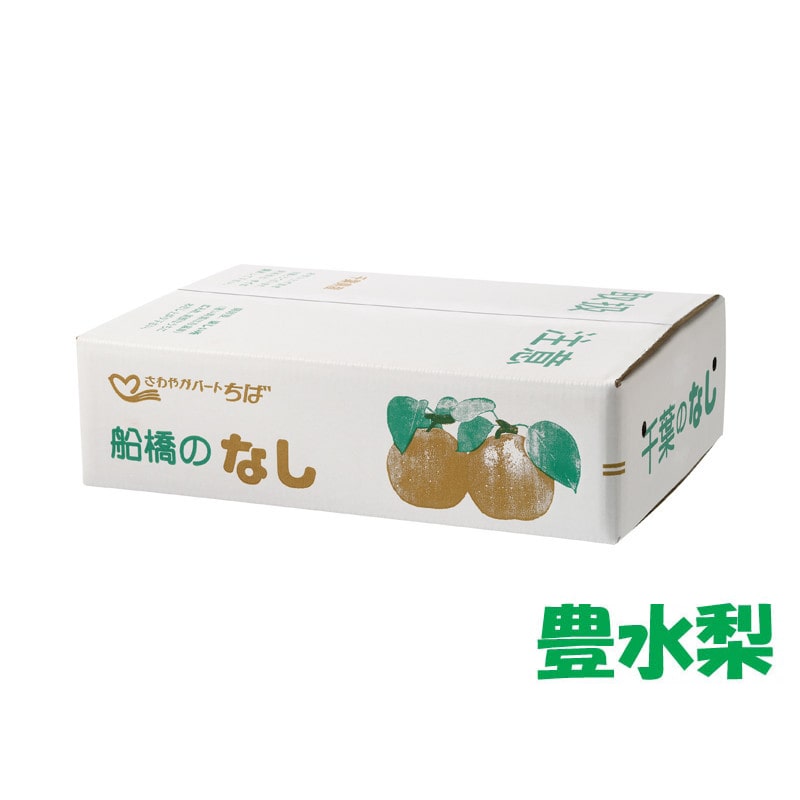【17】［船橋産］豊水梨 約5kg（14～16個入り）[発送時期：8/20(木)～9/25(金)※日時指定不可]