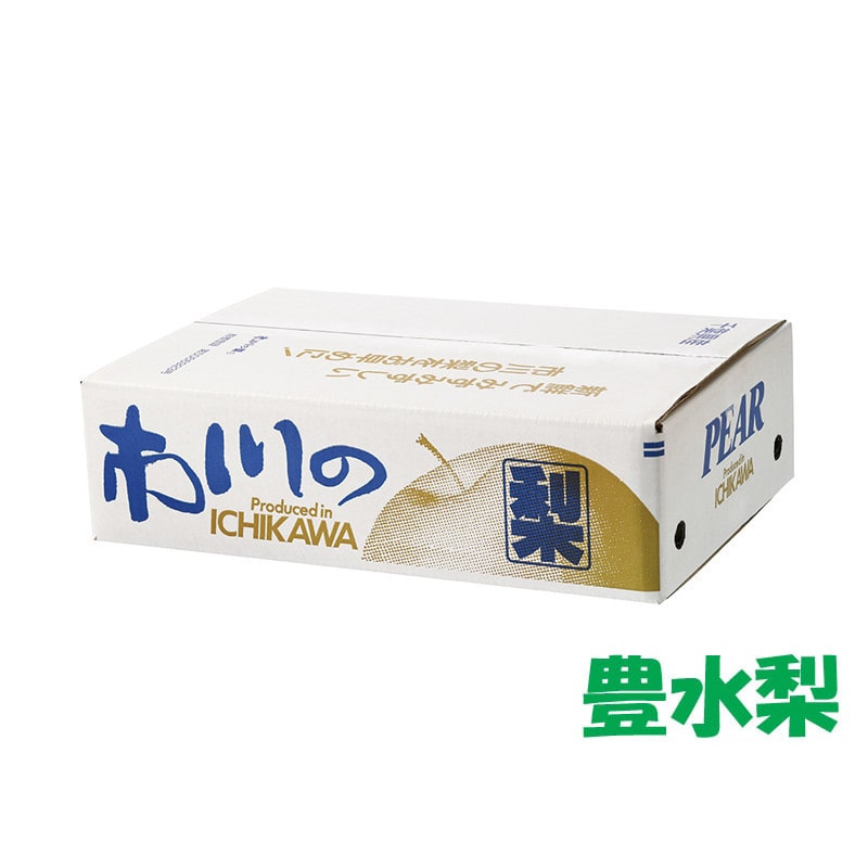 【21】［市川産］豊水梨 約5kg（10～12個入り）[発送時期：8/20(木)～9/25(金)※日時指定不可]