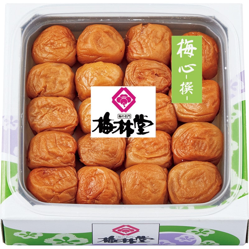 【お中元】〈梅林堂〉紀州梅干「梅心 撰」【送料無料】 6/20(土)より順次お届け