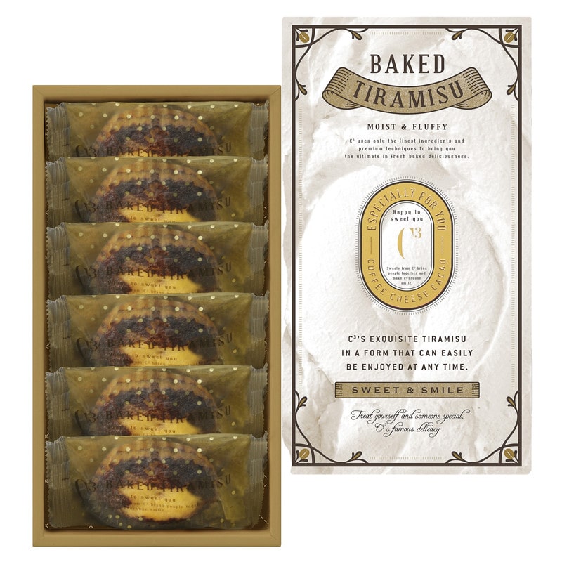 ［シーキューブ］焼きティラミス 6個入