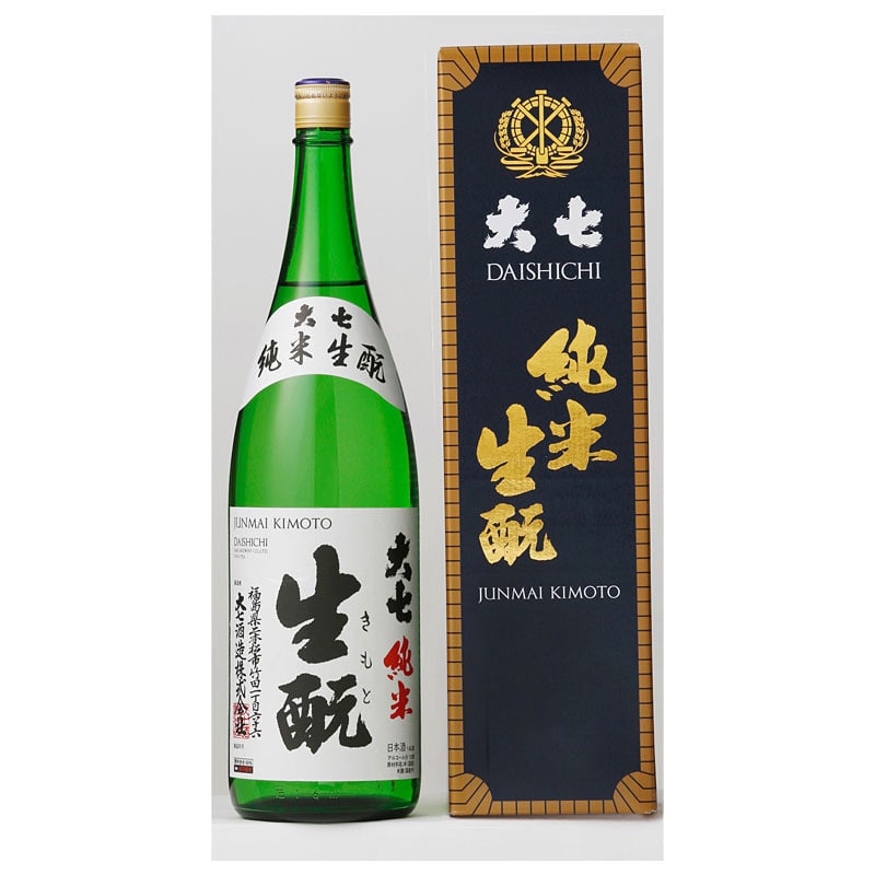 大七　純米生もと 1800ml【和洋酒】	