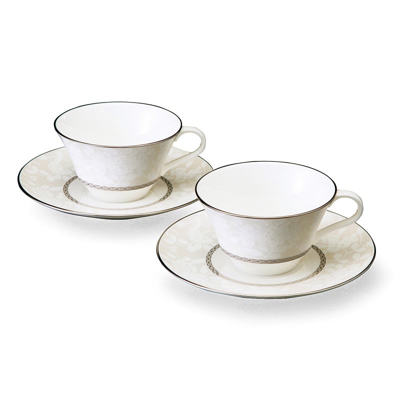 ［ナルミ］ミラノビアンカ ペアティー・コーヒーセット