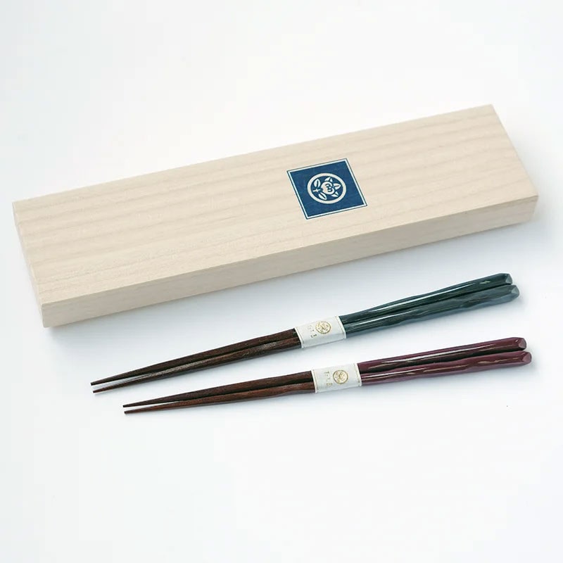 ［たち吉］やくも　夫婦箸