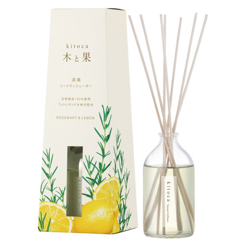 ［カリス成城］木と果　リードディフューザー  ローズマリー＆レモン