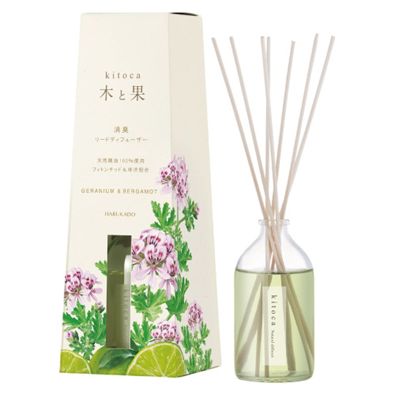 ［カリス成城］木と果　リードディフューザー  ゼラニウム＆ベルガモット