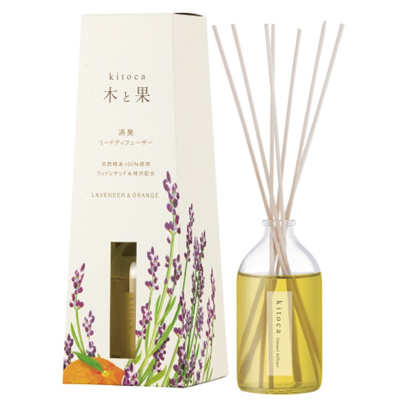 ［カリス成城］木と果　リードディフューザー  ラベンダー＆オレンジ