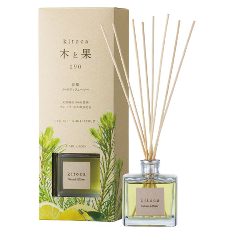 ［カリス成城］木と果　リードディフューザーティートリー＆グレープフルーツ