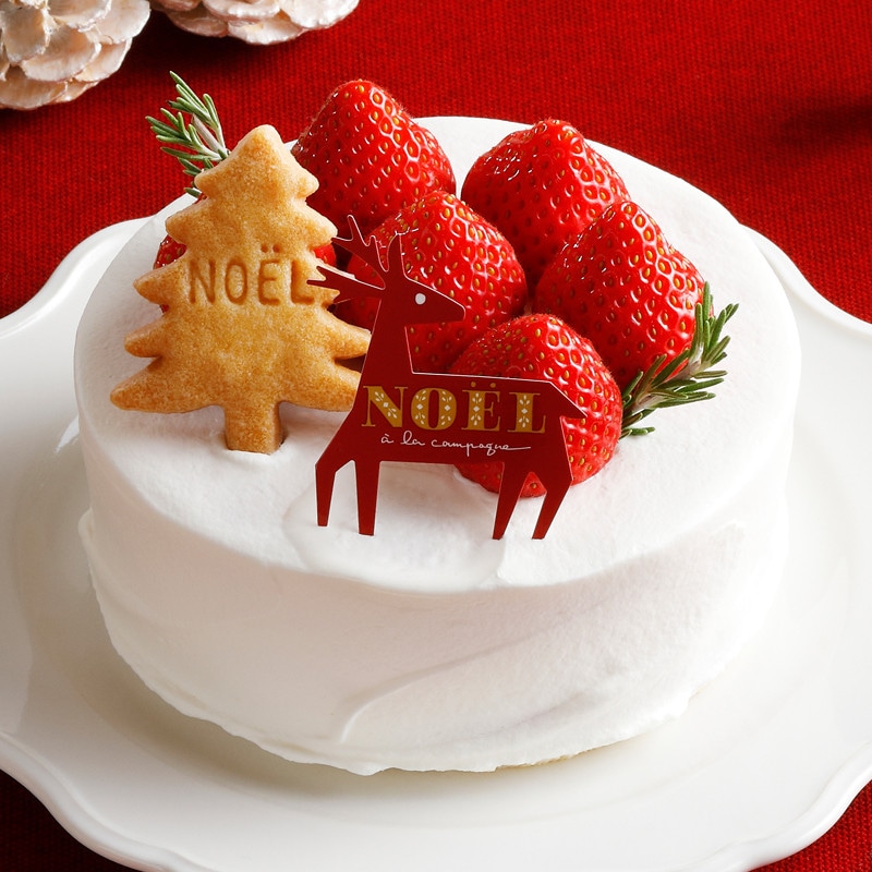 ［ア・ラ・カンパーニュ］ジェノワーズ オ フレーズ12㎝【池袋店舗お渡し】