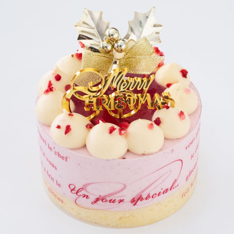 ［ガトー・ド・ボワイヤージュ］苺のムースケーキ3号【池袋店舗お渡し】