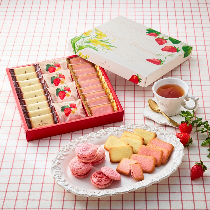 【母の日】［アンテノール］苺のクリームサンド アソート（L）【池袋店舗受取】