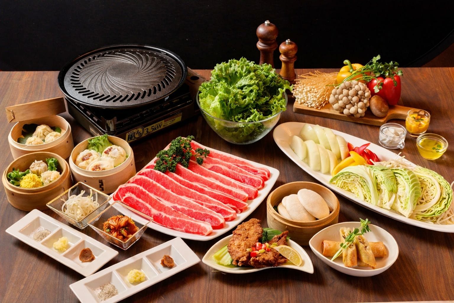 熱帯夜市の焼肉スタンダードコース