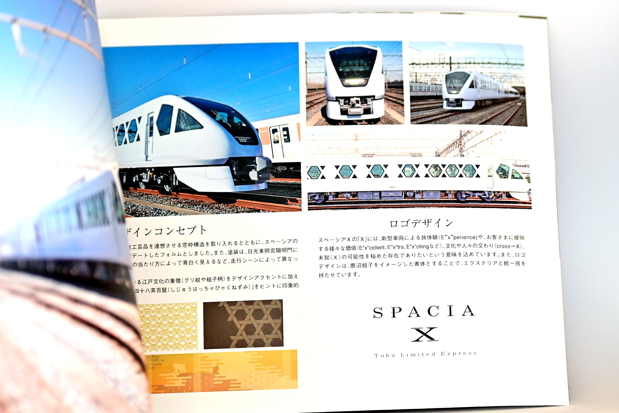 SPACIA X 運行開始記念ピンバッジ - 鉄道