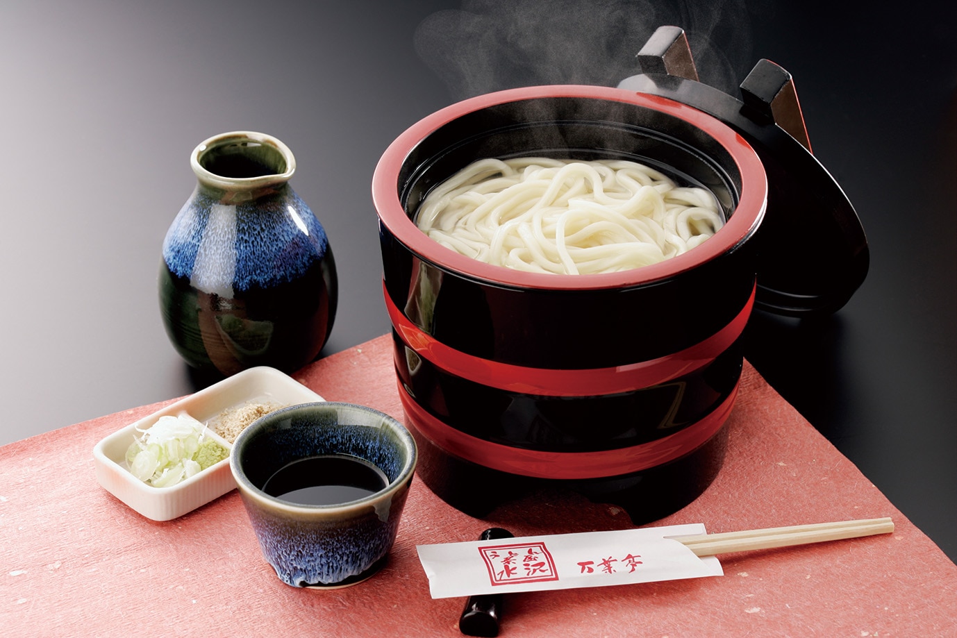 【お歳暮】水沢うどん詰合せ6人前（うどん茶屋水沢万葉亭） 冬の味コレ！