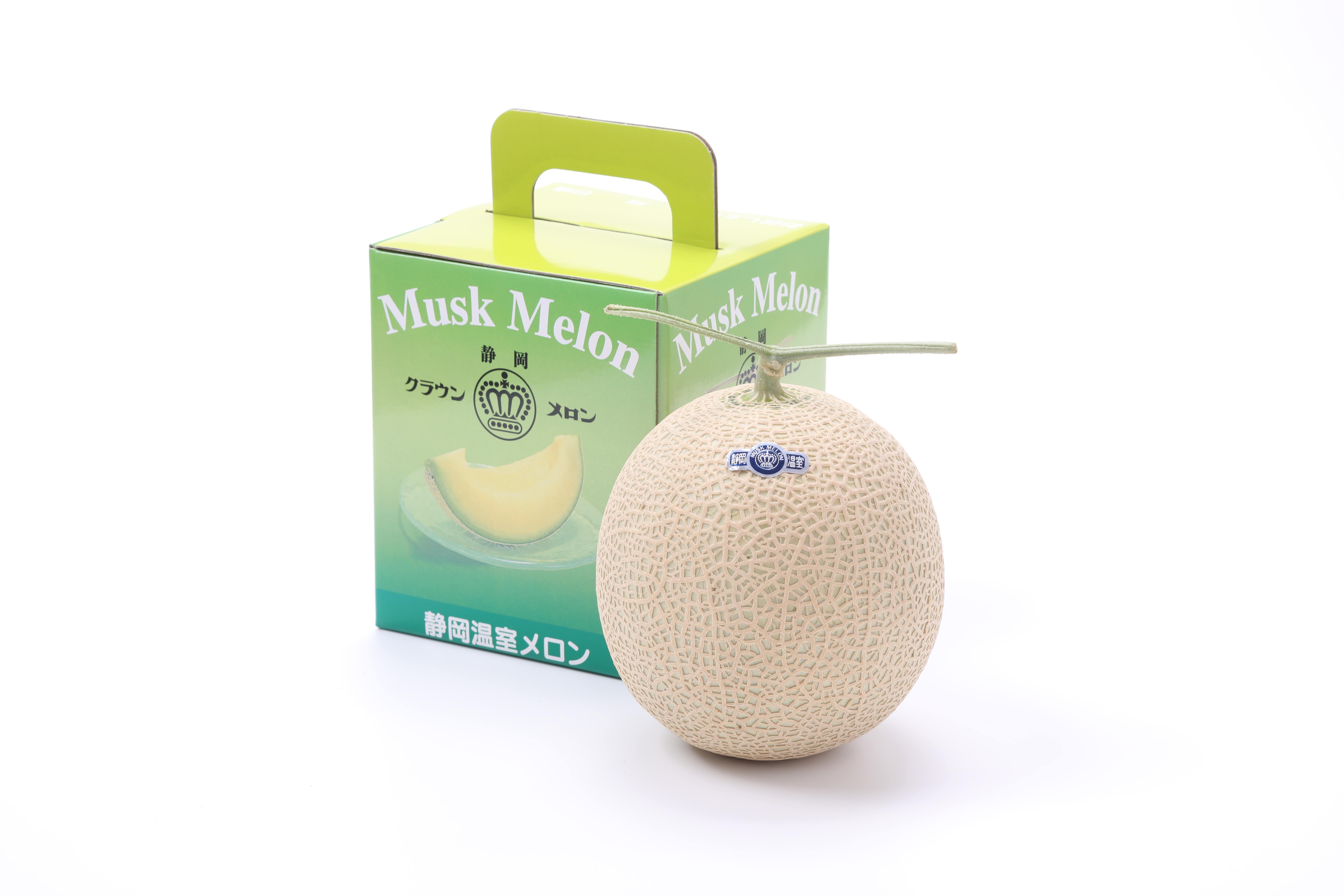 【お歳暮】クラウンメロン 名人メロン（クラウンメロン販売店メロー静岡） 冬の味コレ！