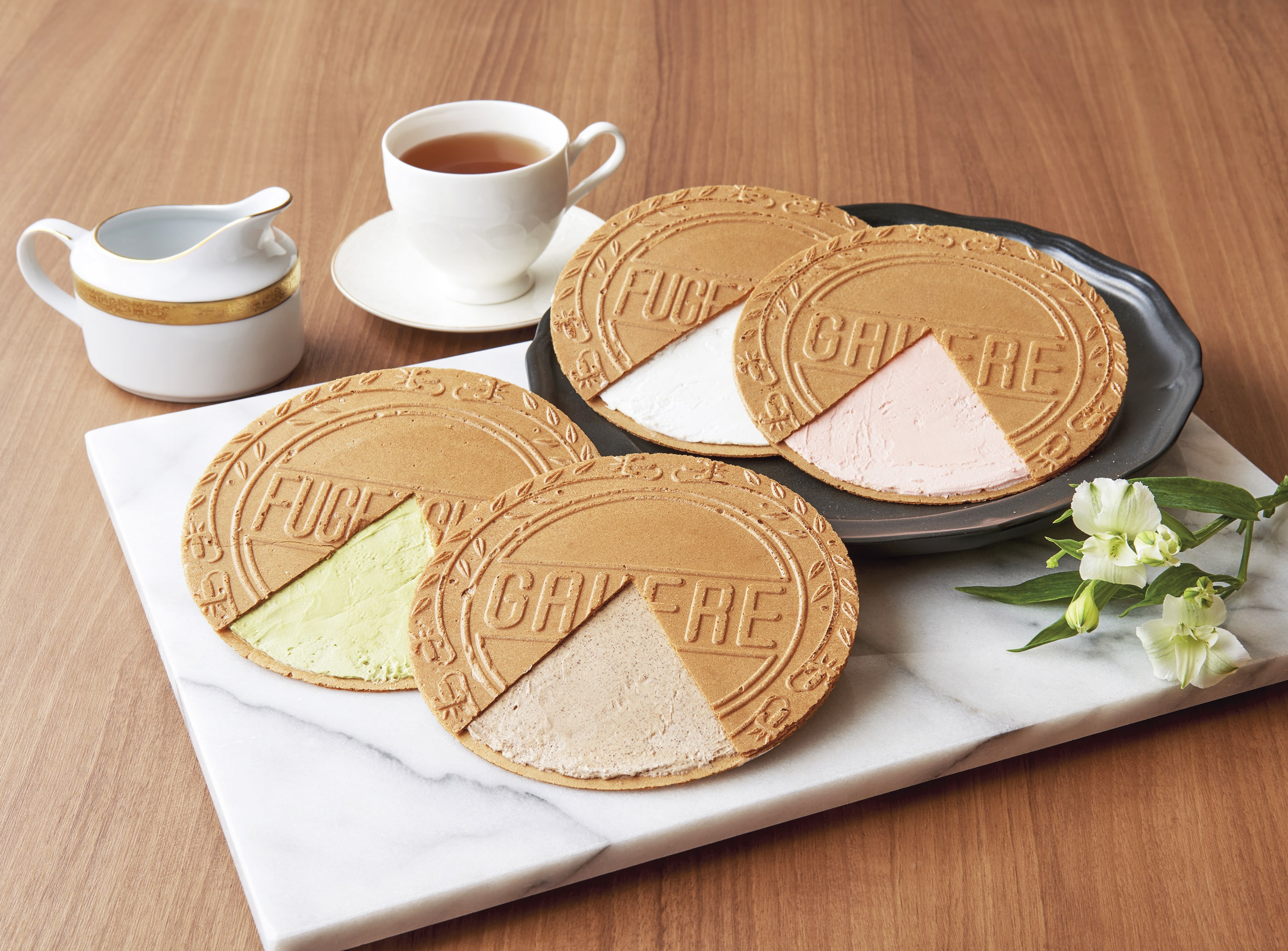 【お歳暮】 「神戸風月堂」ゴーフルデュオグーテ 冬の味コレ！