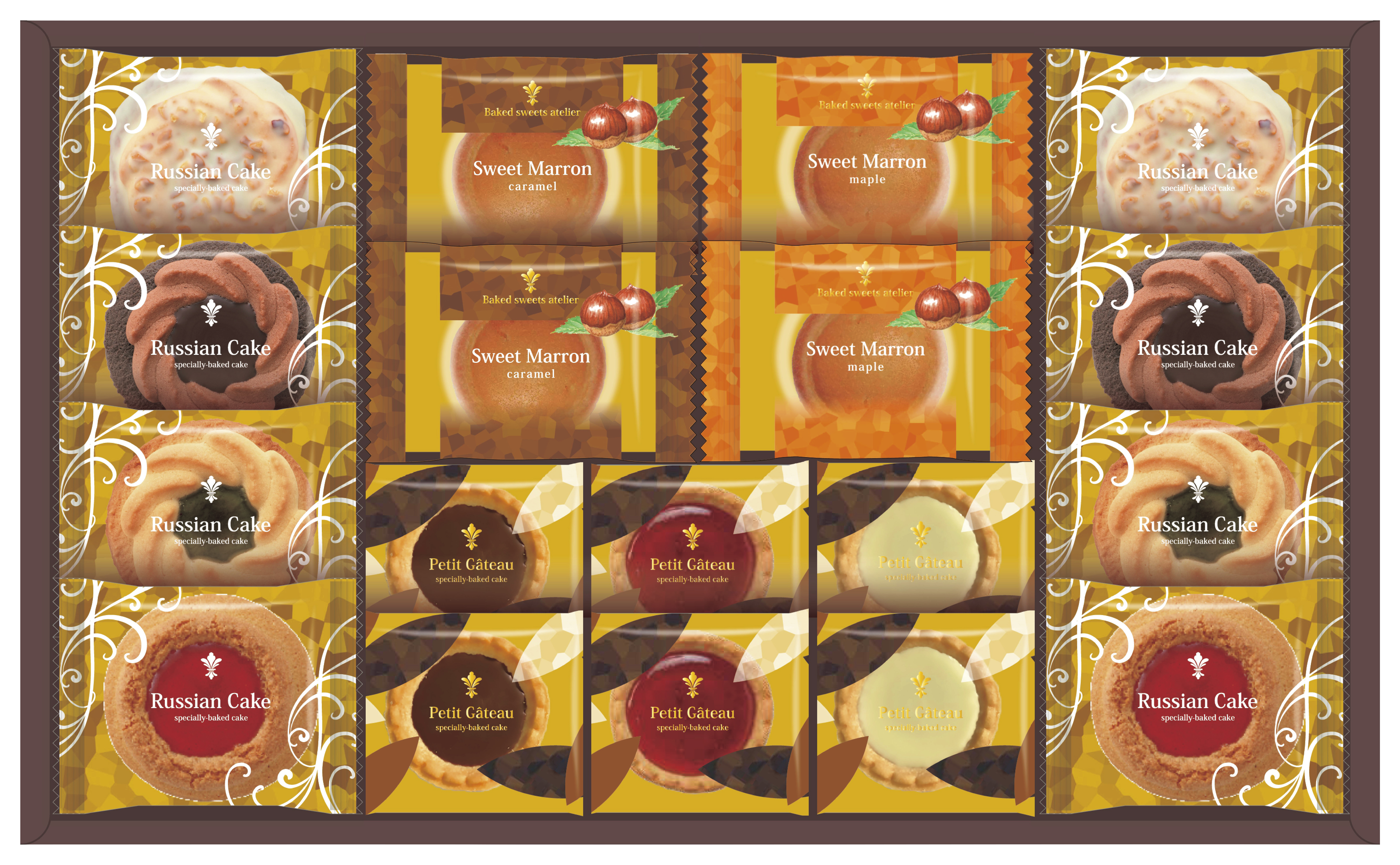 【お歳暮】 中山製菓 ガトーセック 冬の味コレ！