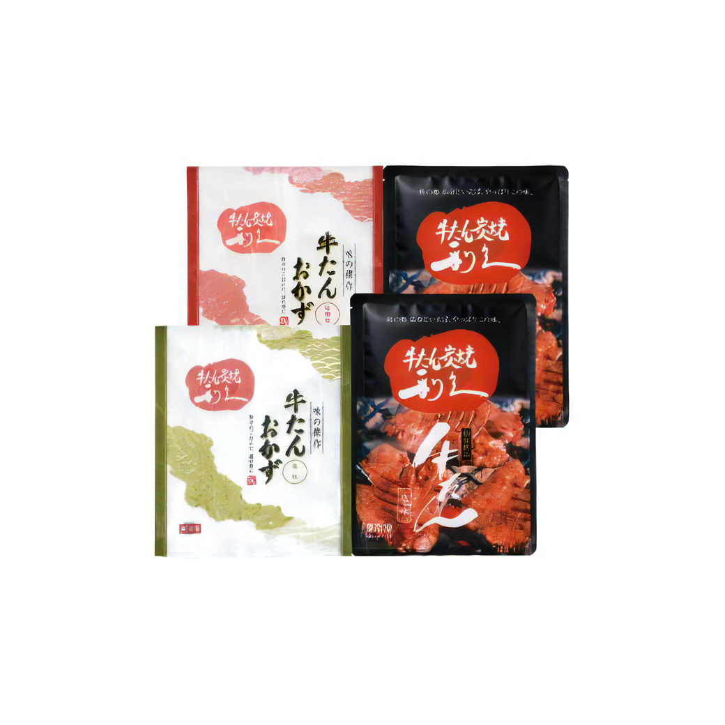 牛たん詰合せ(牛たんと牛たんおかず2種セット)【宮城／仙台 利久】［送料込み］