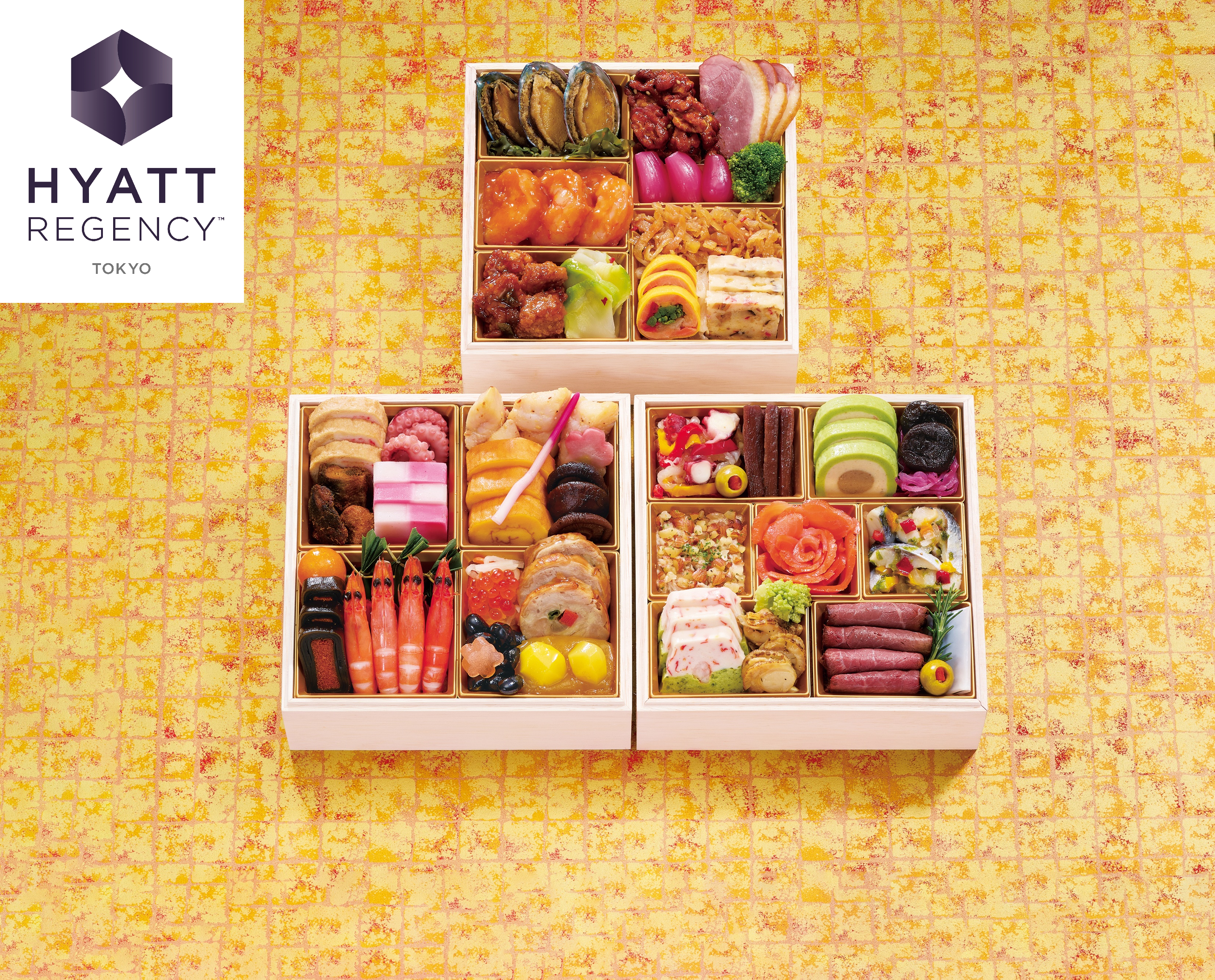[おせち] 「香寿」 三段重 【ハイアット リージェンシー 東京】