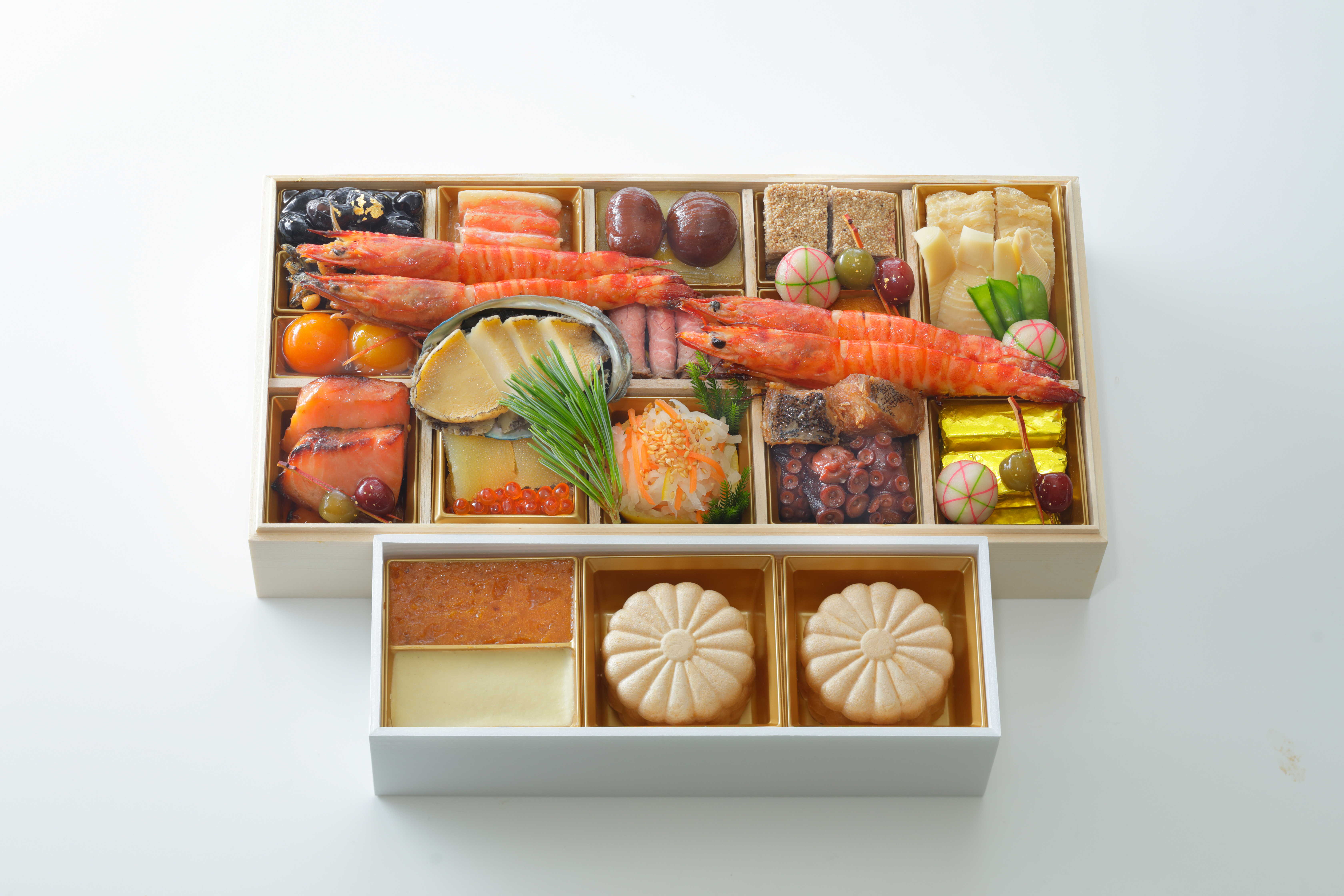 [おせち] おせち和風一段 フォアグラ最中4個付き【銀座しのはら】