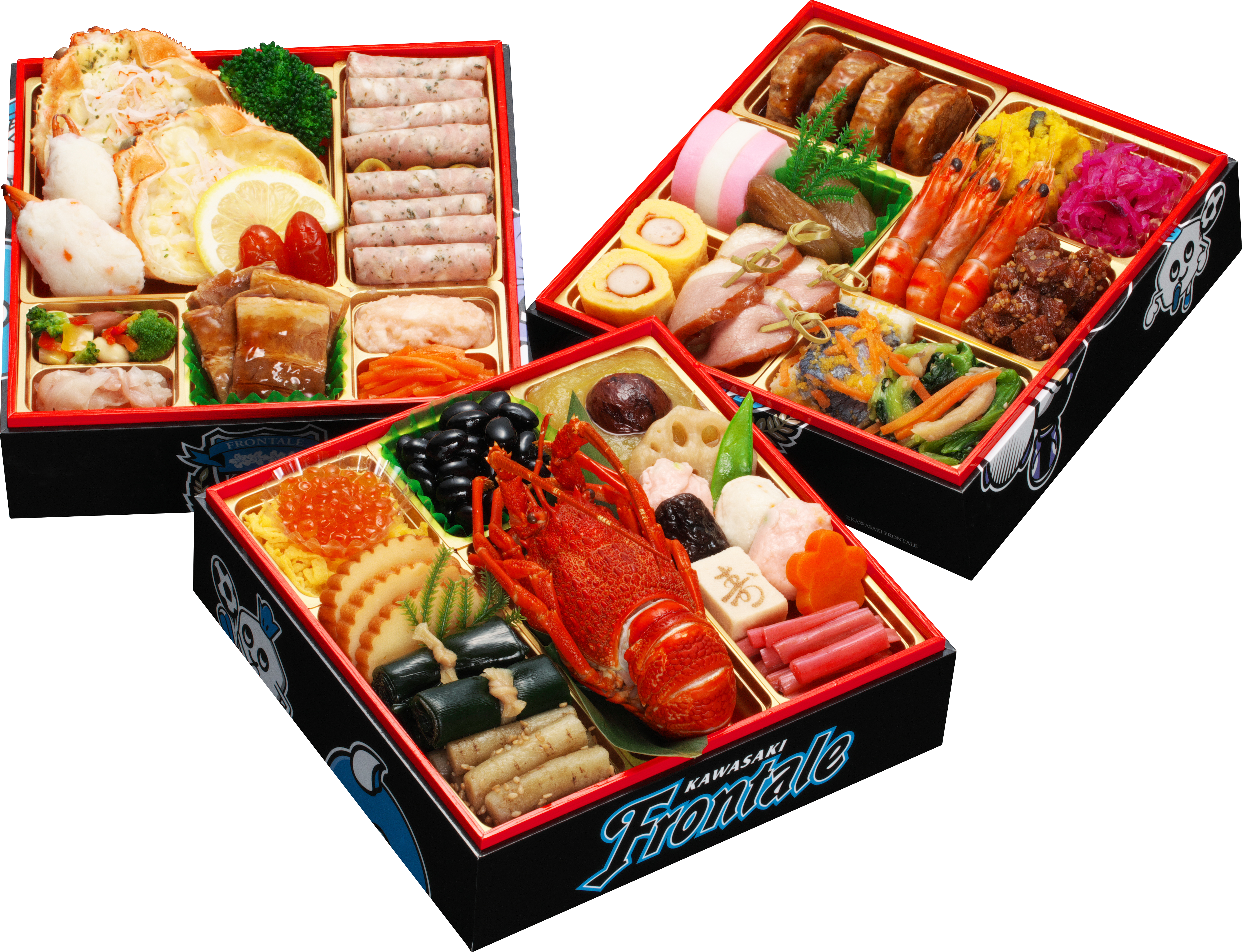 [おせち] 川崎フロンターレ 三段重【川崎フロンターレ オフィシャルおせち】