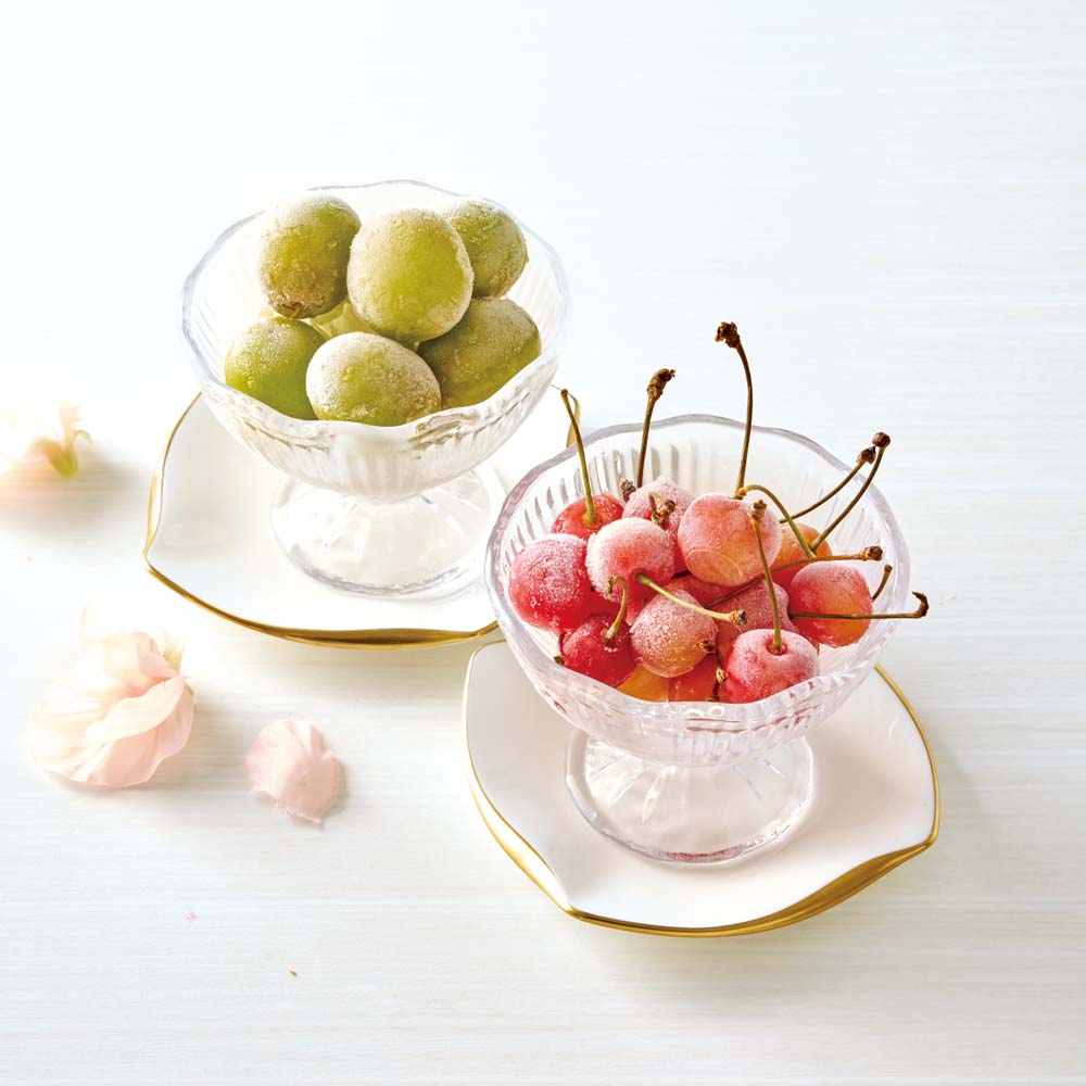 【母の日】山形県産 冷凍さくらんぼ（佐藤錦）＆冷凍シャインマスカット