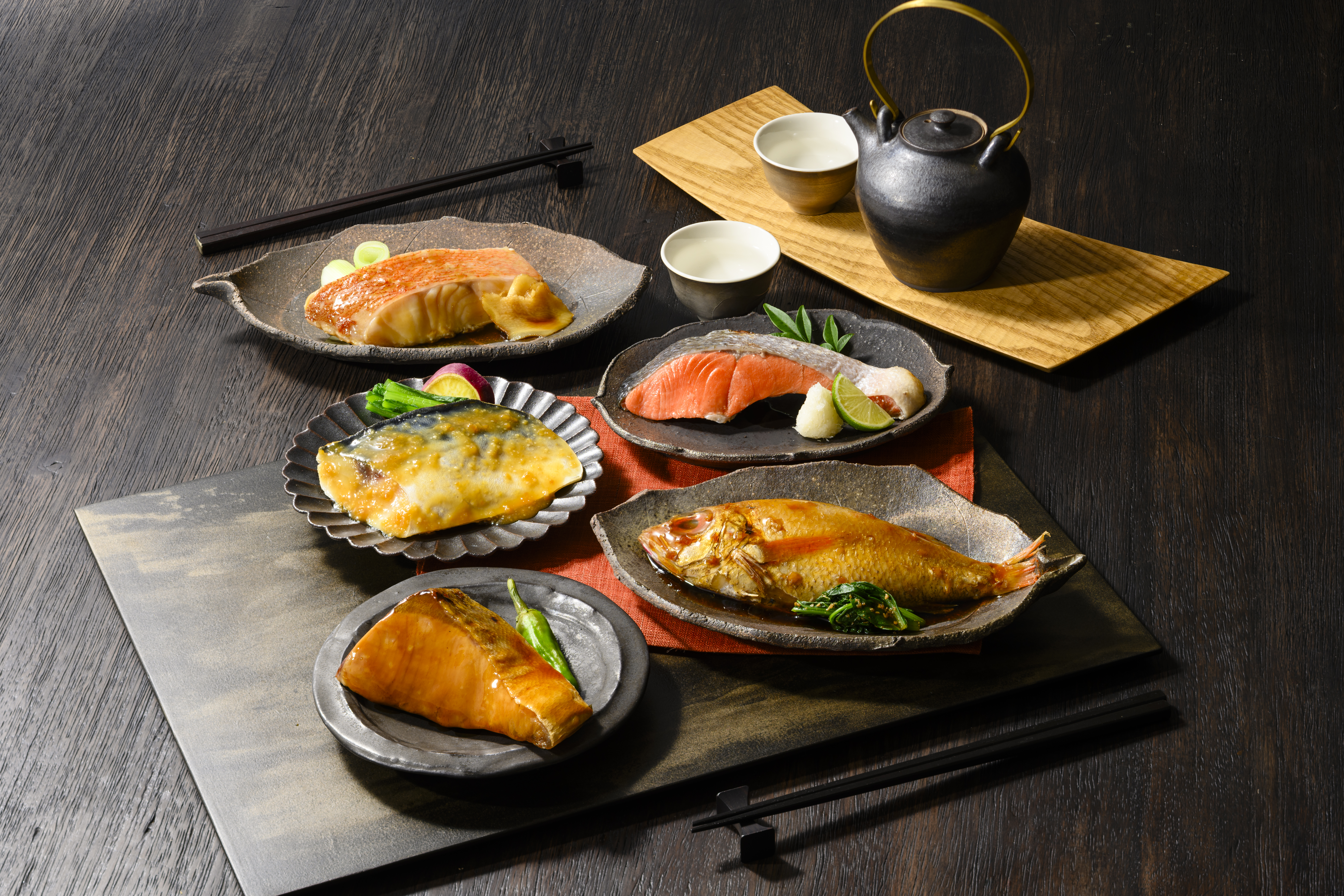 【父の日】鳥取 「山陰大松」 氷温熟成　煮魚・焼魚ギフトセット10切