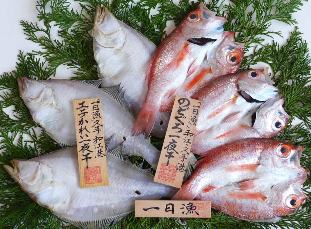 【お中元】島根　岡富商店「一日漁」のどぐろ・かれい一夜干