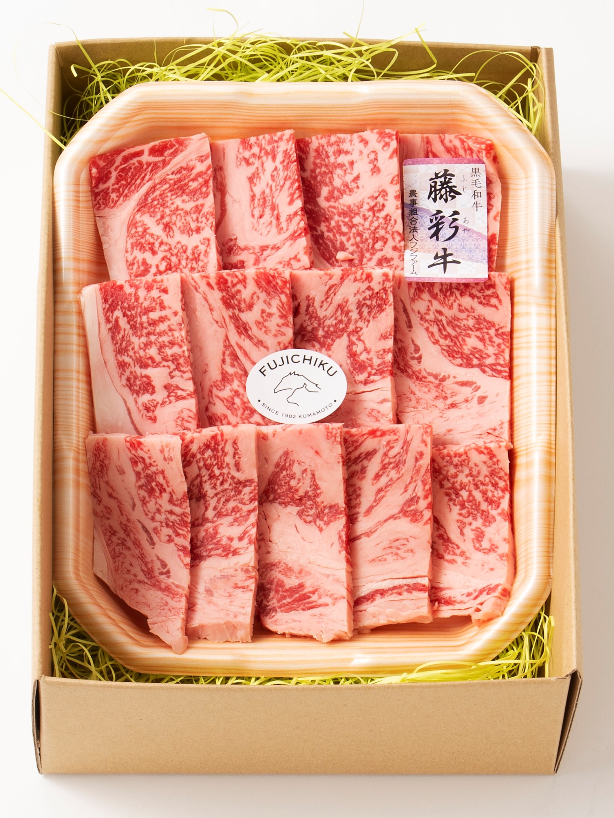 【お中元】熊本 「フジチク」 藤彩牛ロース焼肉用