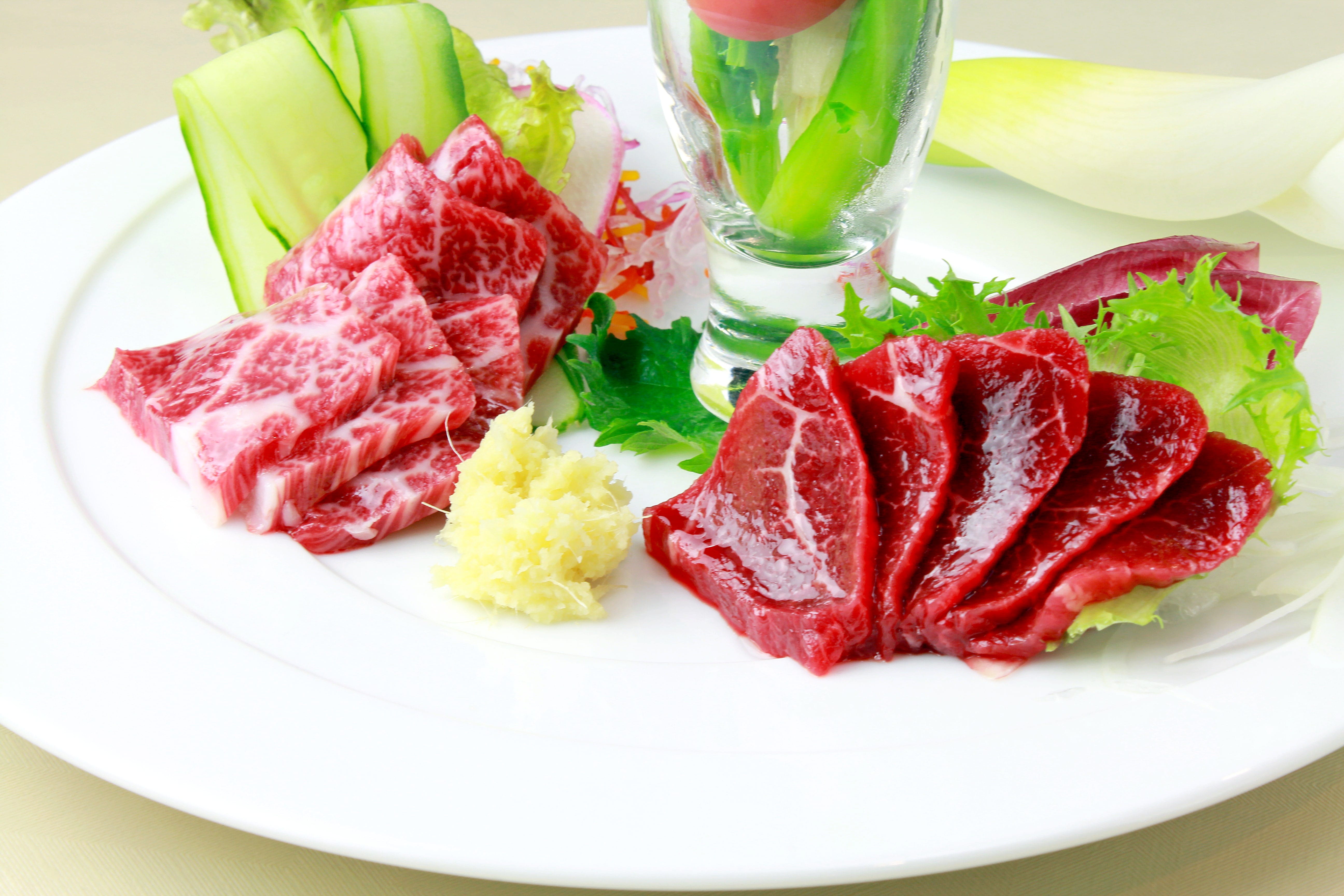 【お中元】熊本 「菅乃屋」 鮮馬刺し 霜降ローススライス