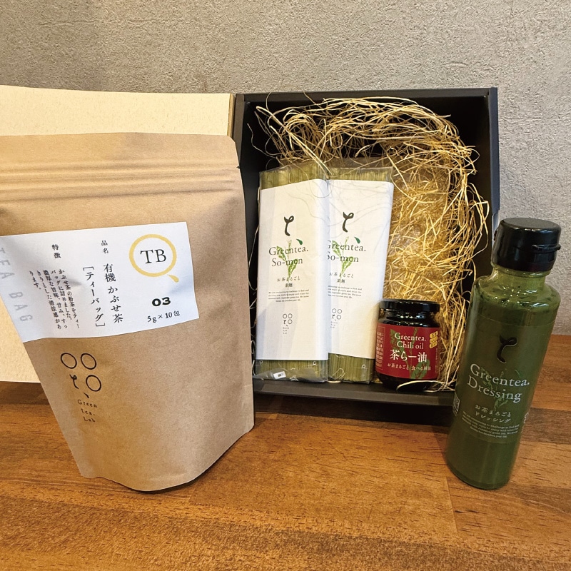 【お歳暮】Greentea.Lab 東武トップツアー限定お茶まるごとドレッシングセット（送料込）