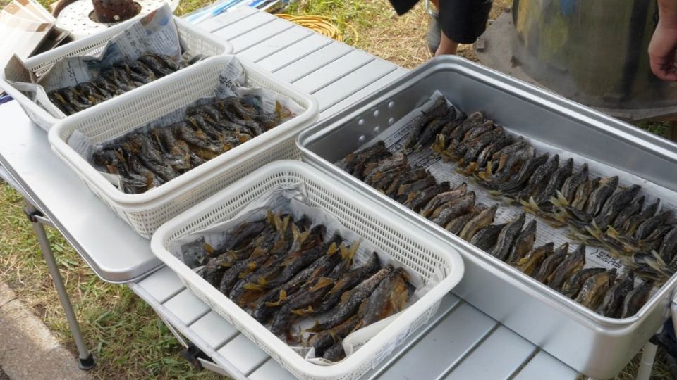 アユの塩焼き