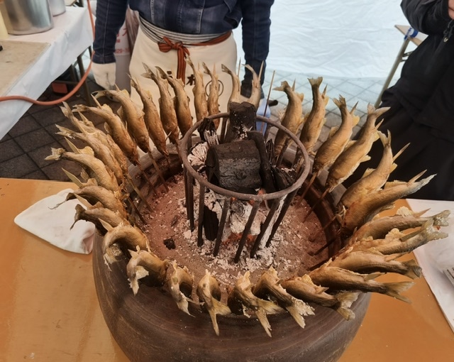 アユの塩焼き