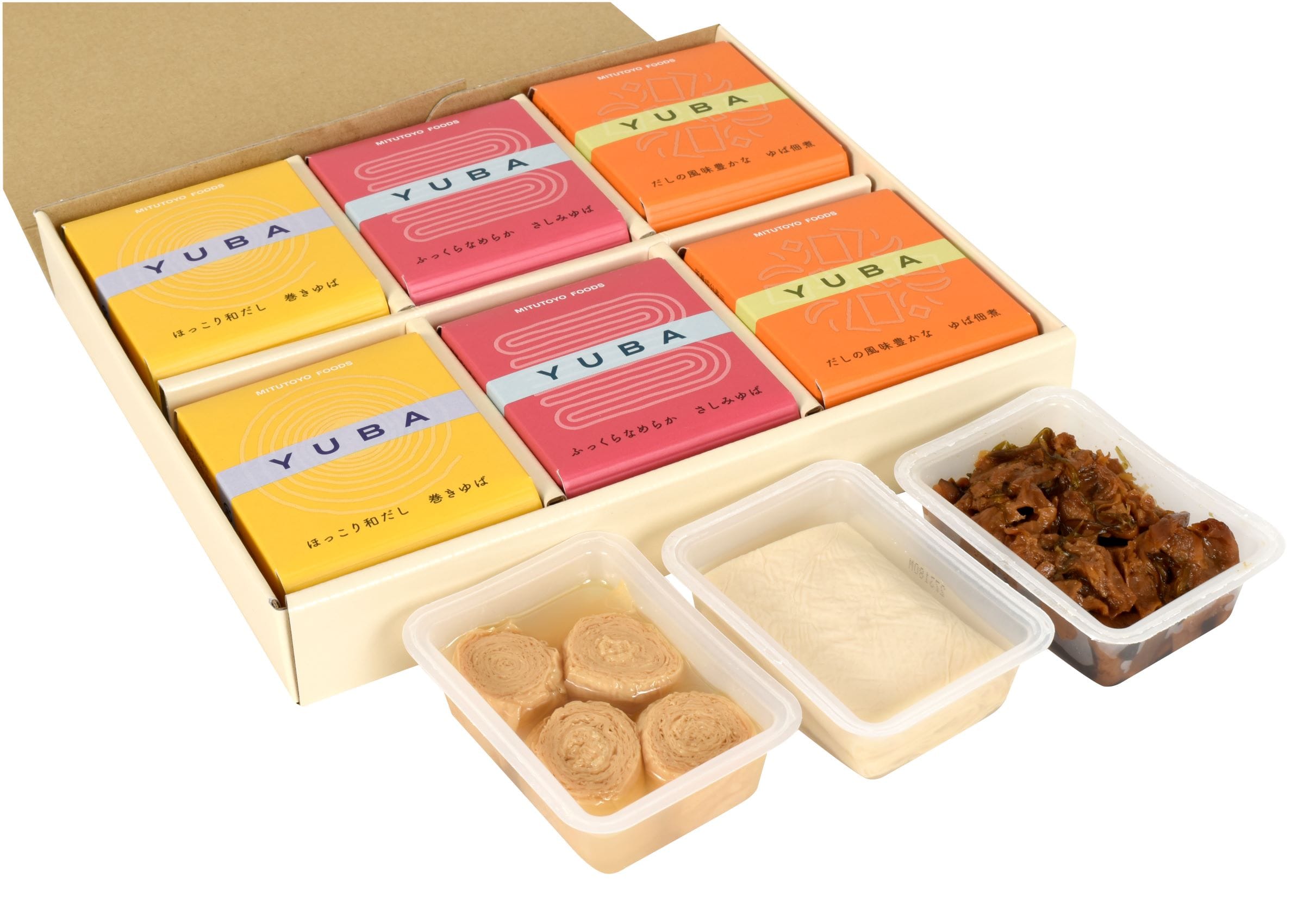 ＜ミツトヨフーズ＞ゆば YUBA 三種詰合せ